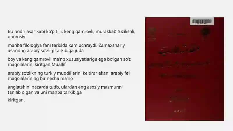 Mahmud Zamaxshariy tilshunoslikga oid  qarashlari 3