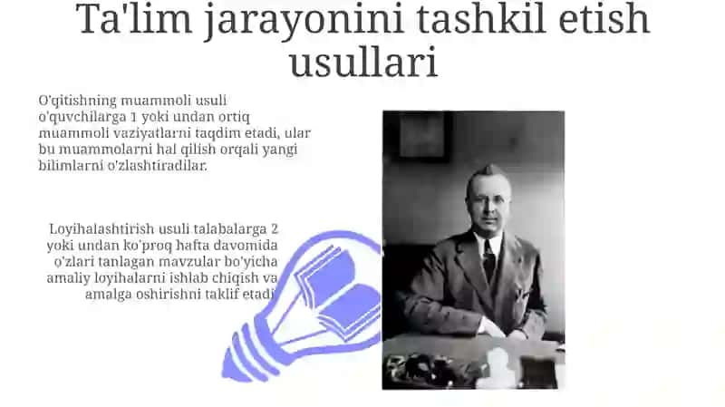 Tarbiyajarayonini tashkiletish metodlari 3