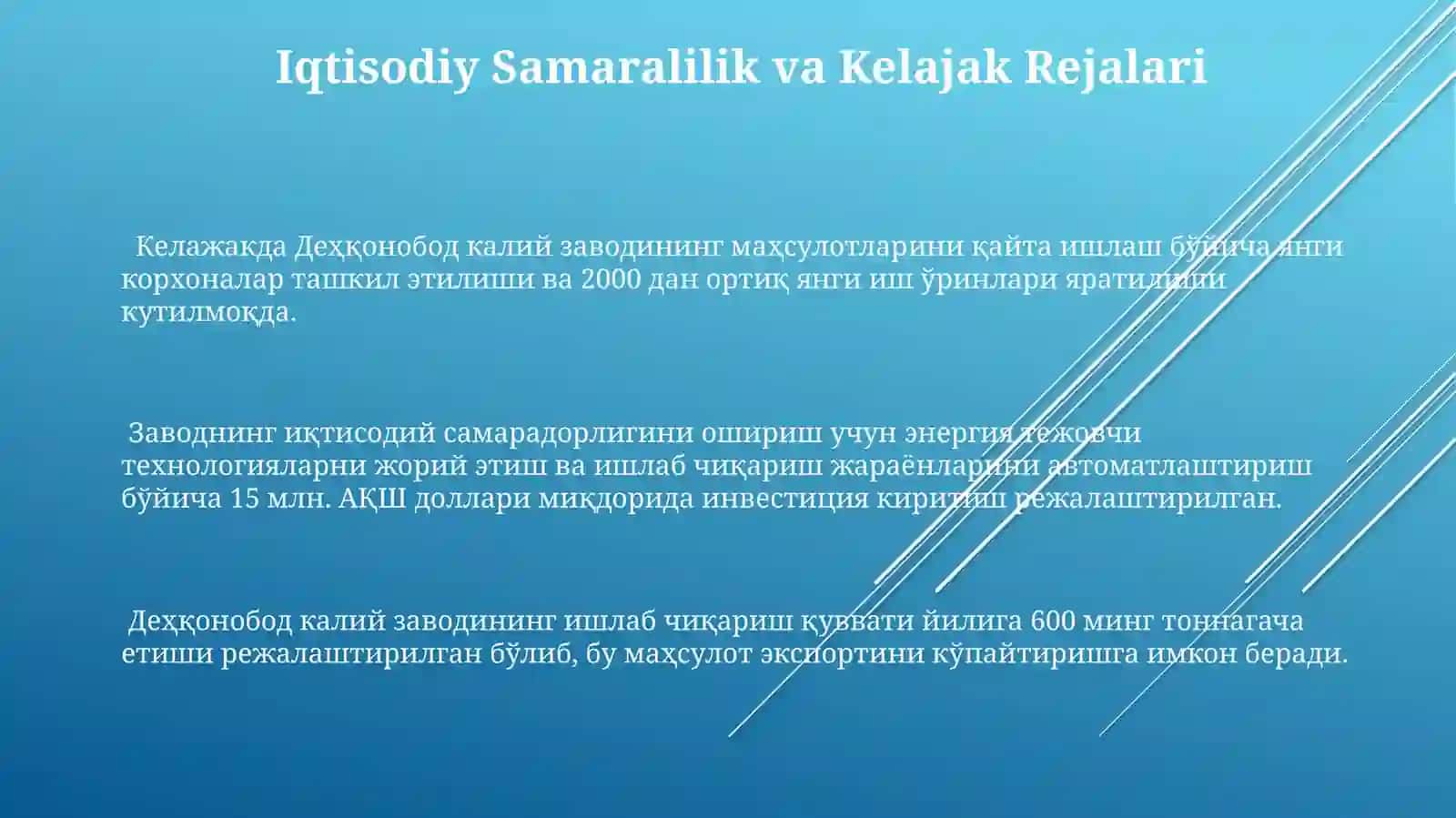 Dehqonobodkaliyzavodi 3