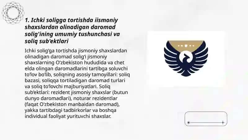 Ichki soligga tortishda iismoniy shaxslardan olinadigan daromad solig'i 3