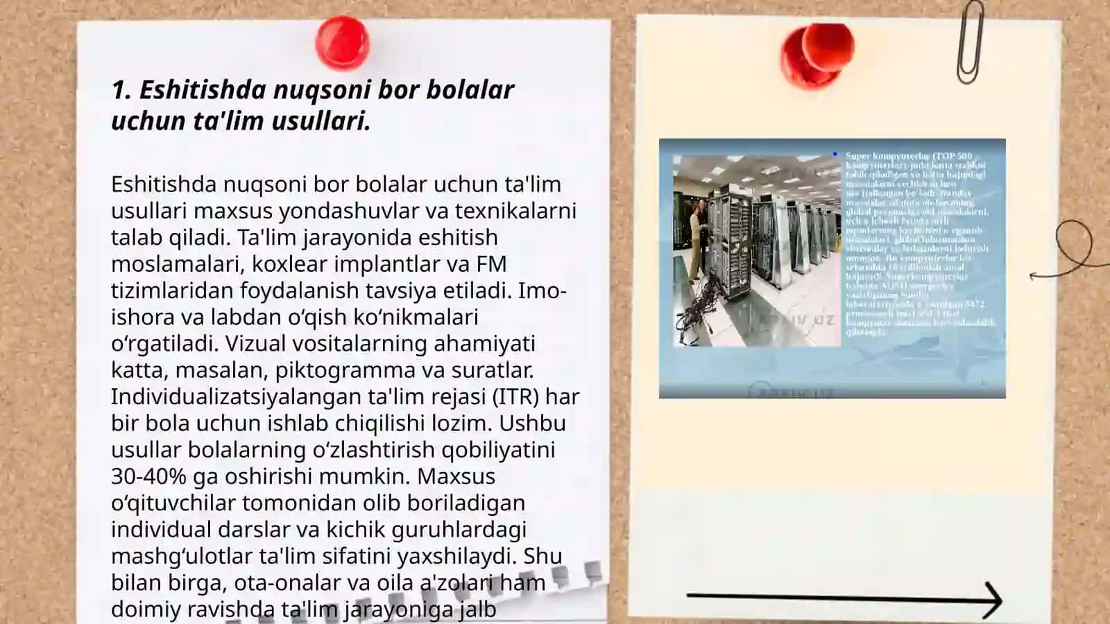 Eshitishda nuqsoni bor bolalar uchun ta'lim usullari 3