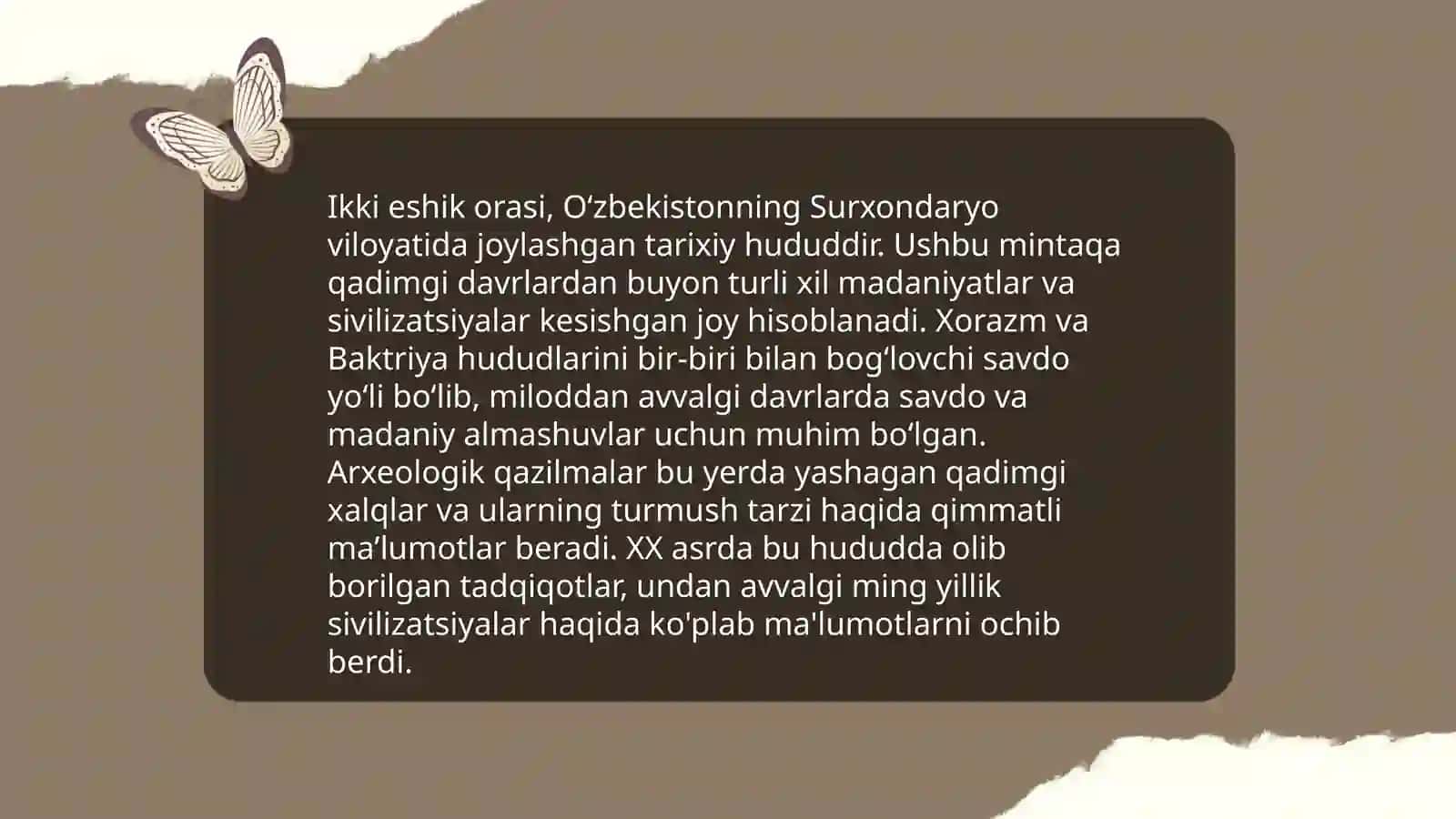 Ikki eshik orasi 3