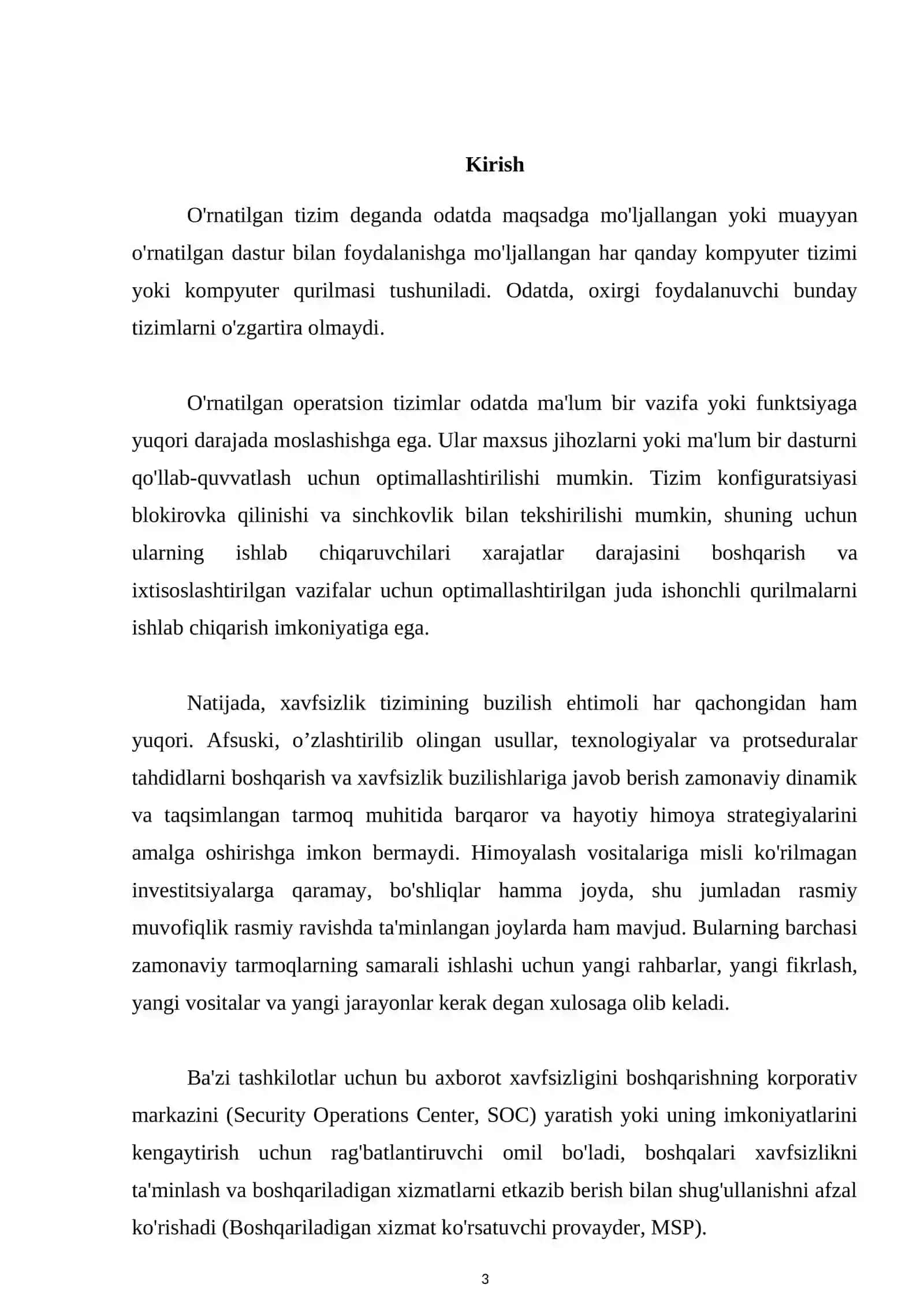 O’rnatilgan operatsion tizimlarda semaforalar 3