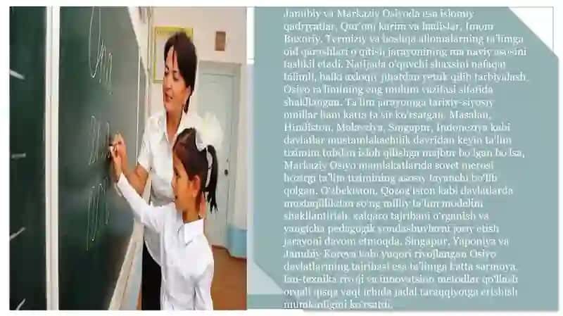 Osiyomintaqasidata’lim-tarbiyatiziminingshakllanishi 3