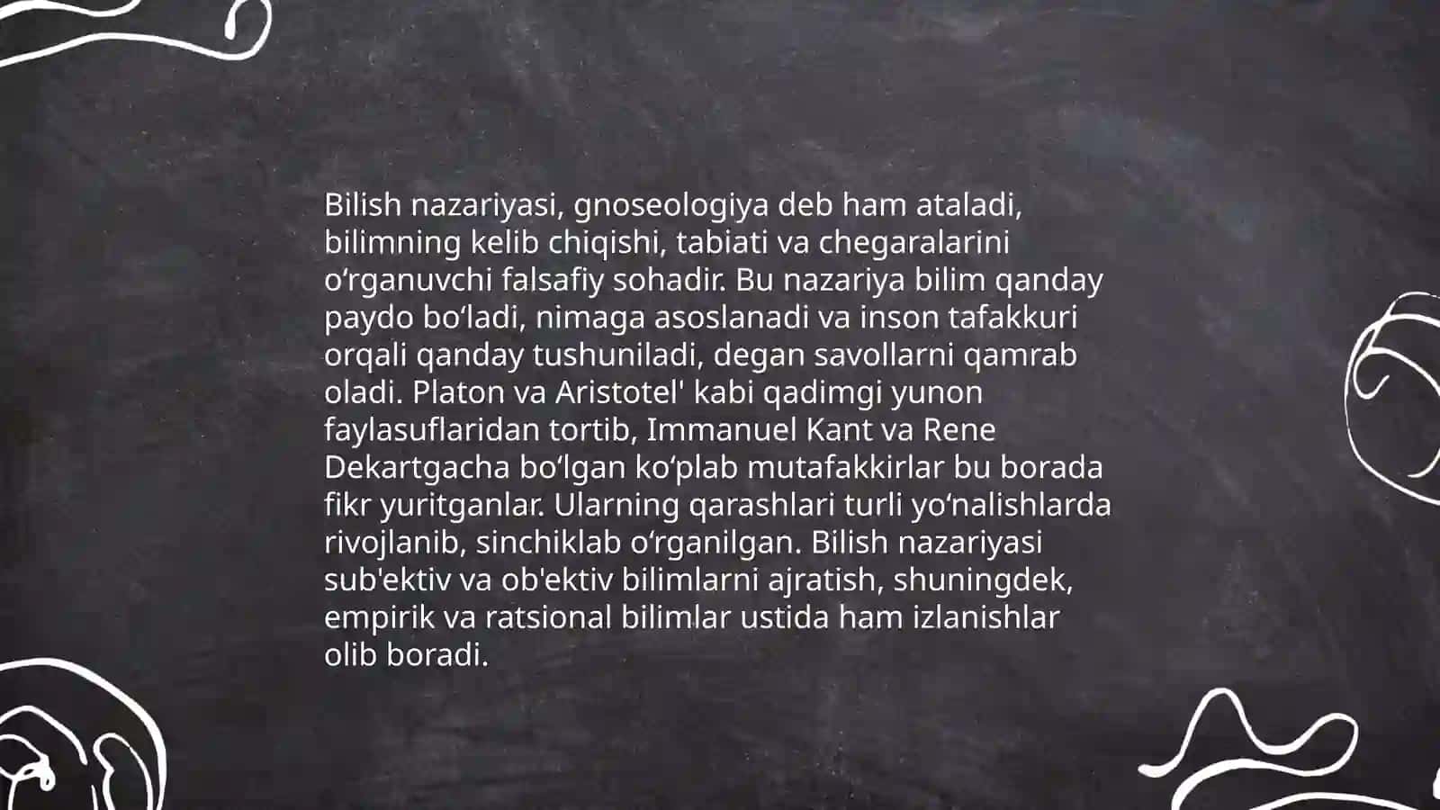 Bilish va mantiq. Mantiq qonunlari va ularning mohiyati 3