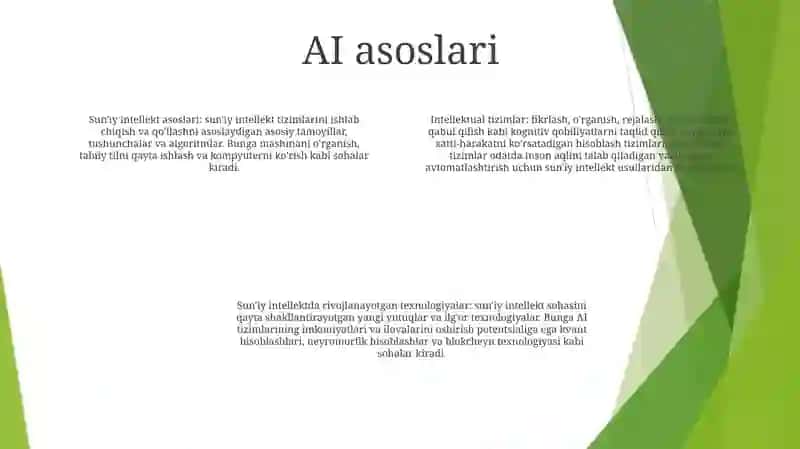 Intellektual Tizimlar Va Texnologiyalar 3
