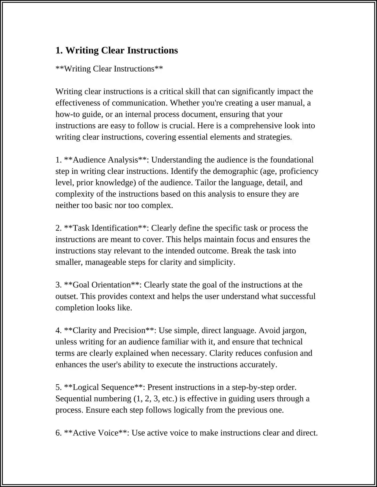 INSTRUCTIONS AND PROCEDURES 3