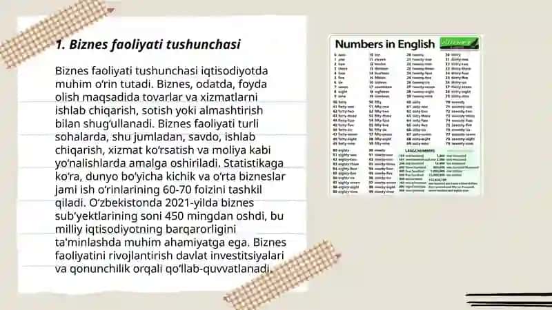 Biznes faoliyati va uning turlari 3