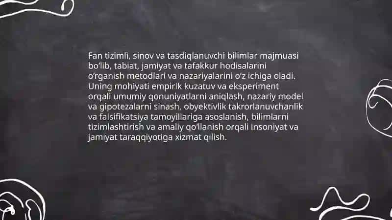 Fan tushunchasi va fan taraqqiyotining bosqichlari 3