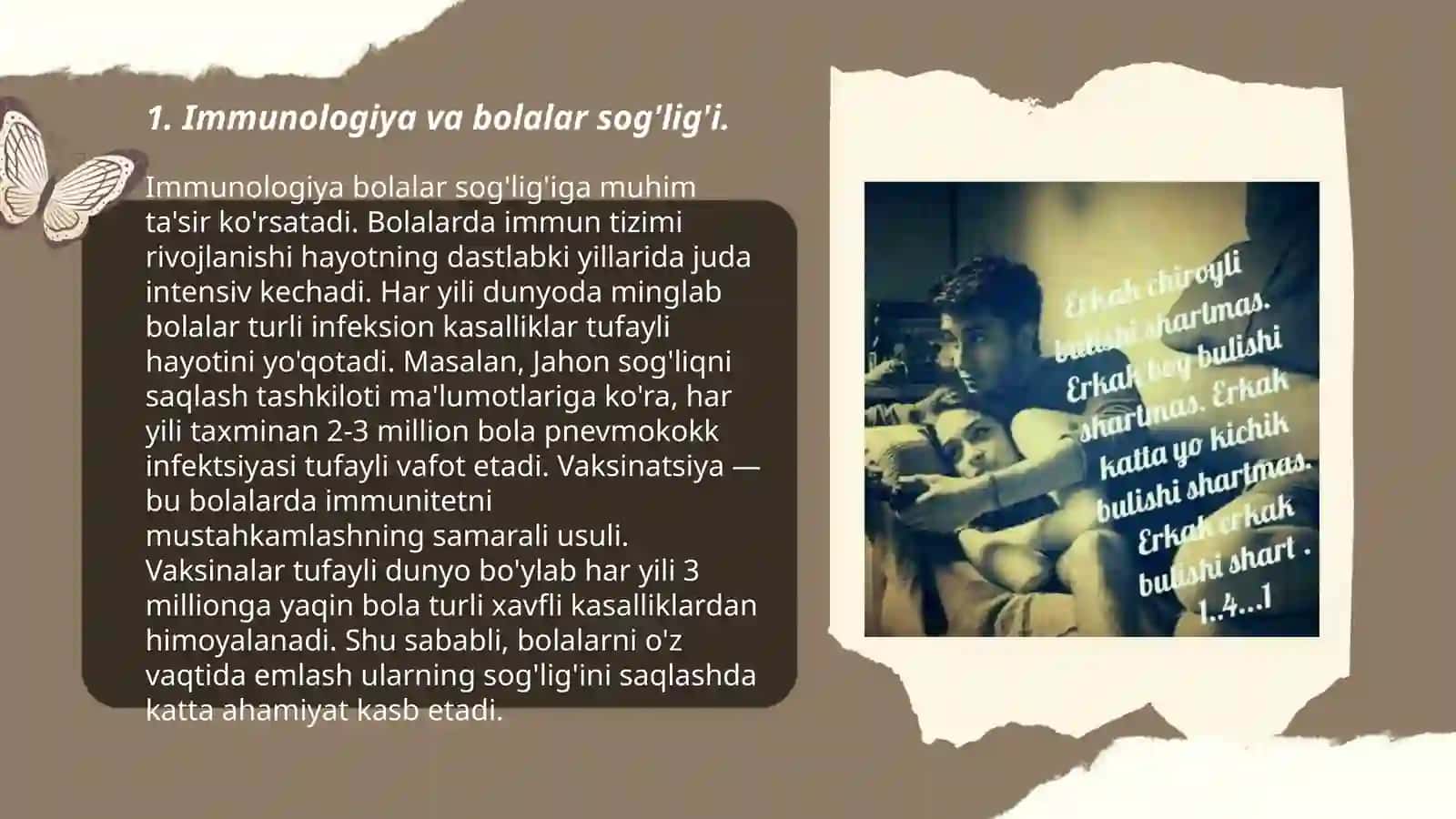 Immunalogiya va uzoq muddatli davolanishda boʻlgan bolalarda maktabgacha va umumiy oʻrta taʼlimni tashkil etish usullari 3