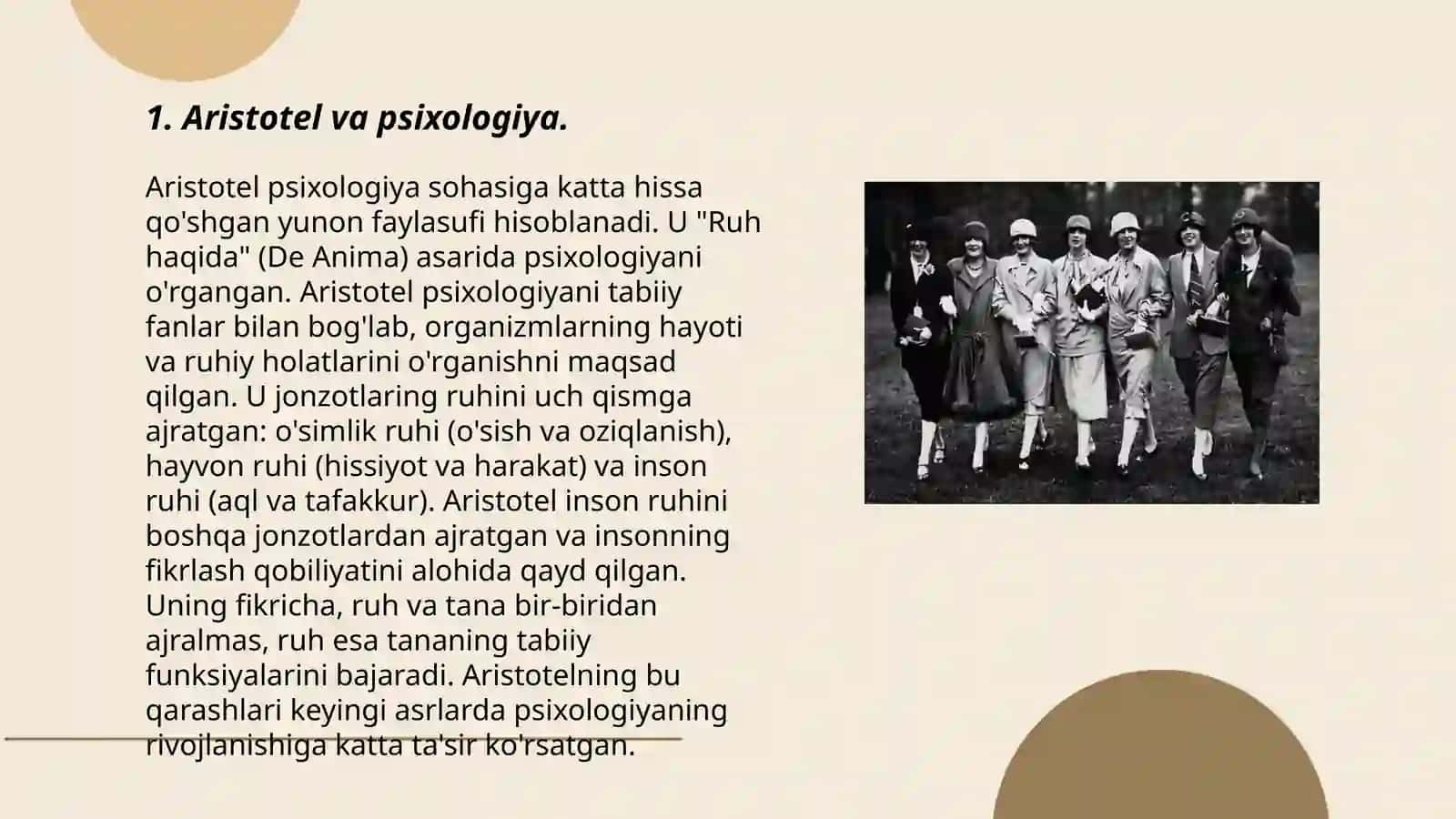VII-V asrlarda psixologiya rivojlanishiga hissa qõshgan olimlar 3