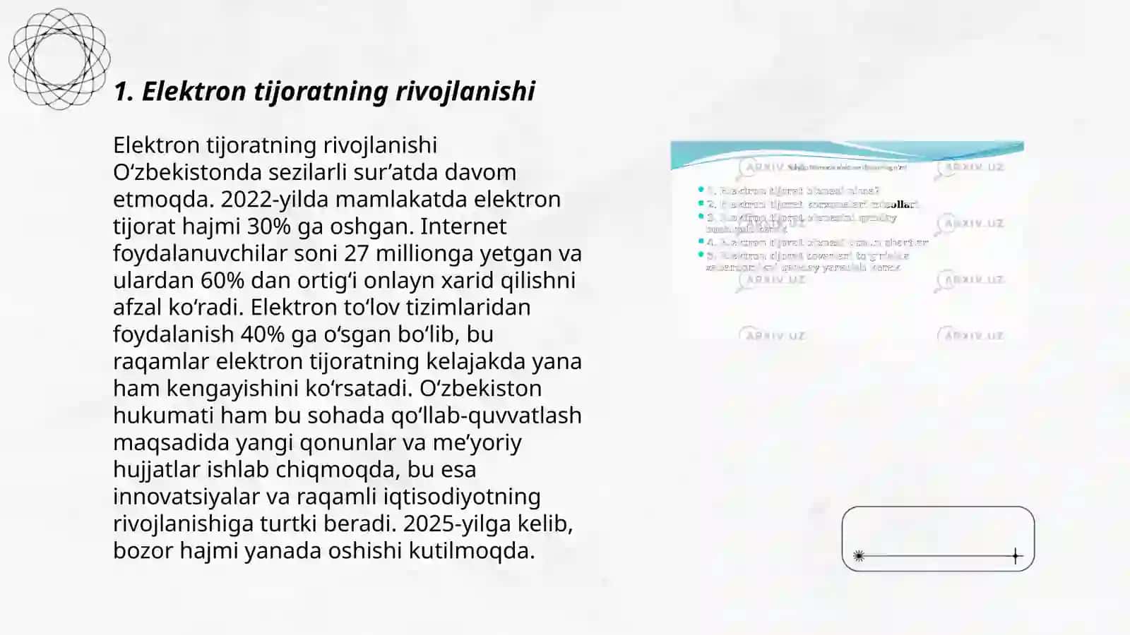 Raqamli iqtisodiyotda elektron tijoratni o’rni va ahamiyati 3