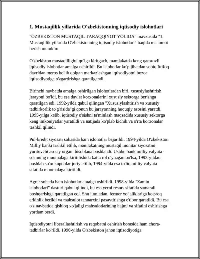 ÒZBEKISTON MUSTAQIL TARAQQIYOT YÒLIDA 3