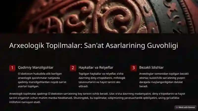 Qadimgi O’zbekiston San’atining Taraqqiyot Yo’li 3