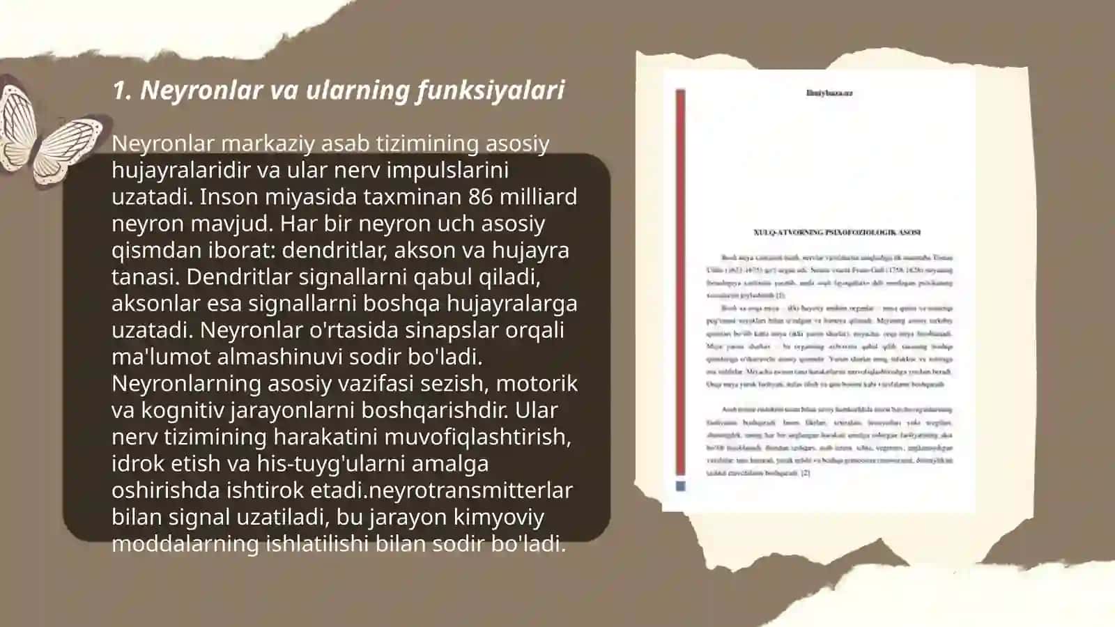 Xulq-atvorning psixofiziologik asosi 3