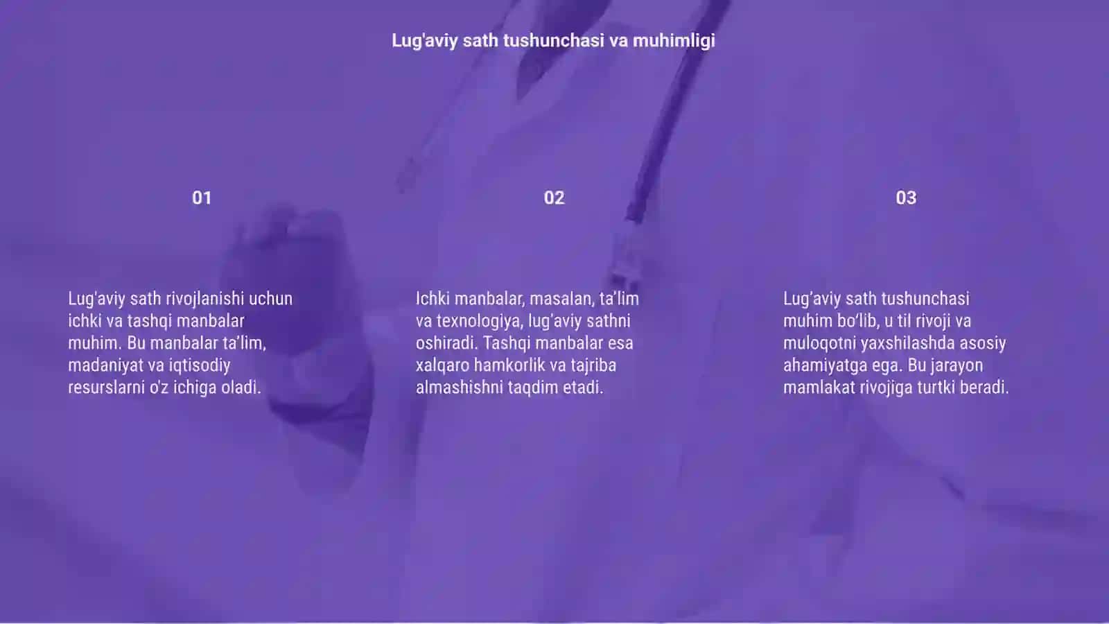 Lug'aviy sath taraqqiyotining ichki va tashqi manbalari 3