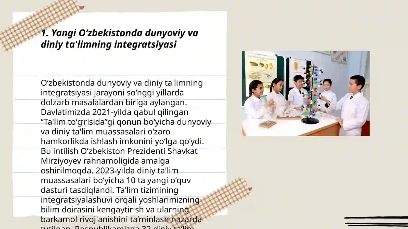Tarbiyaning yoʻnalishlari 3