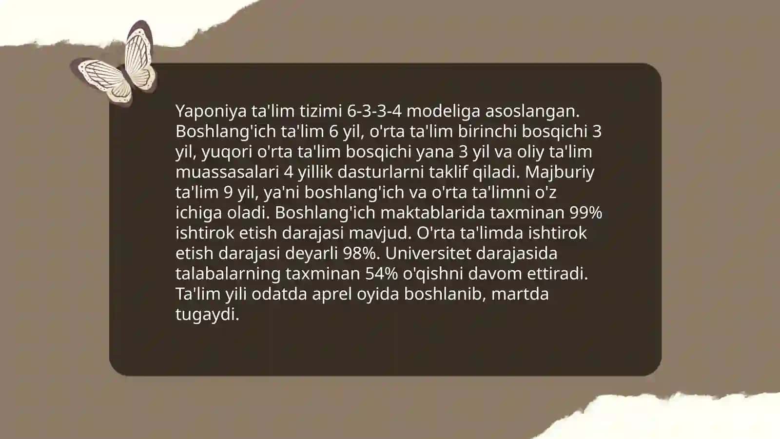 Yaponiya ta'lim tizimi 3