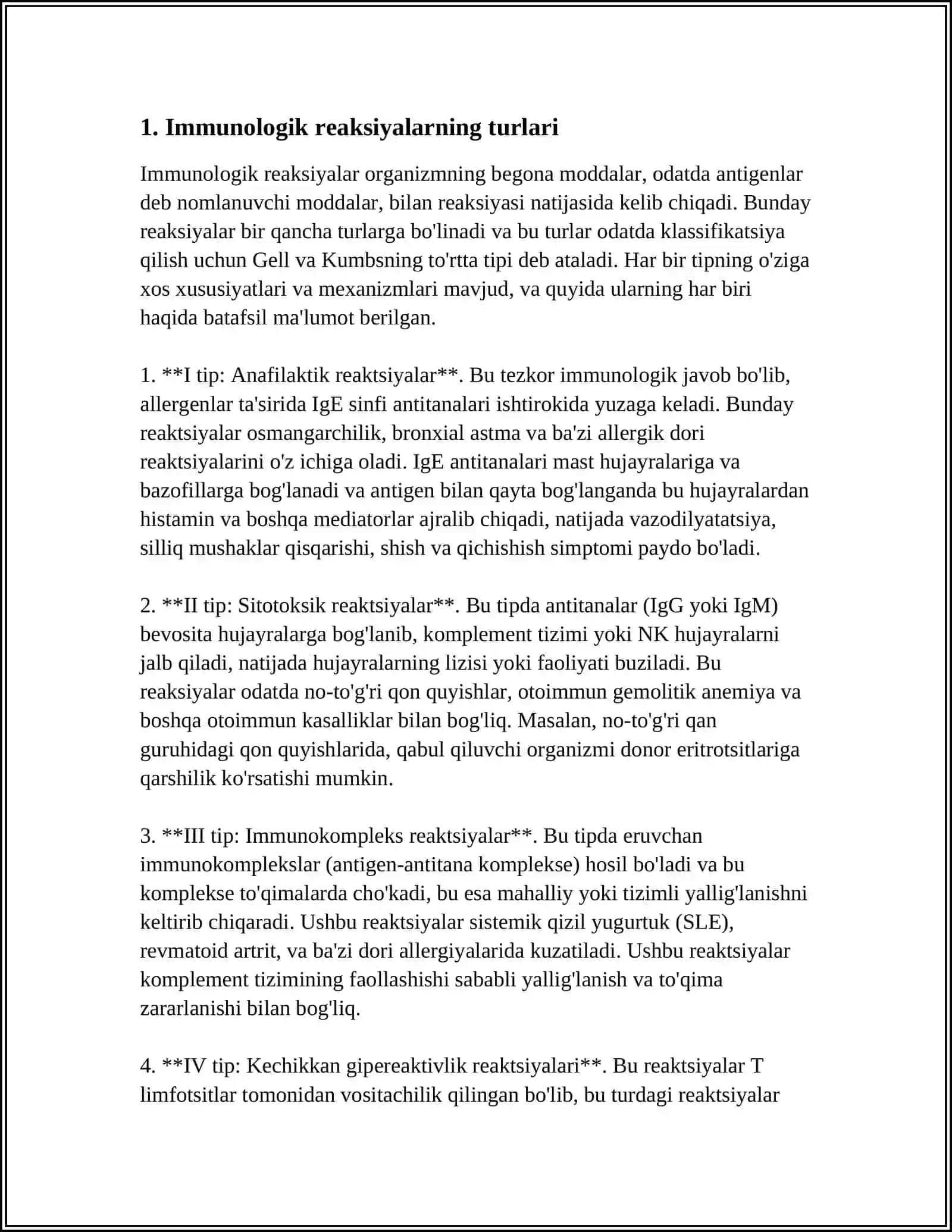 IMUNOLOGIK REAKSIYALARNING MORFOLOGIYASI 3