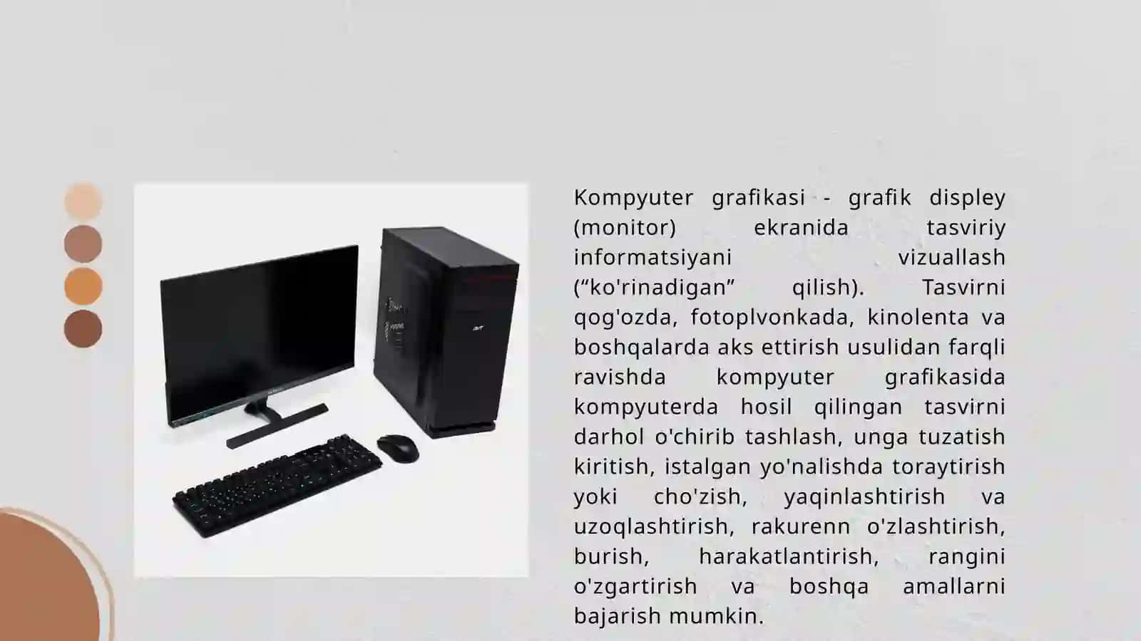 Kompyuter grafikasi dasturiy ta'minoti 3