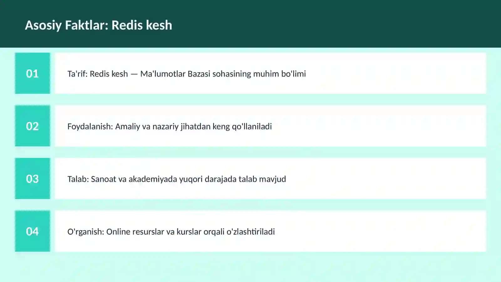 Redis kesh 3