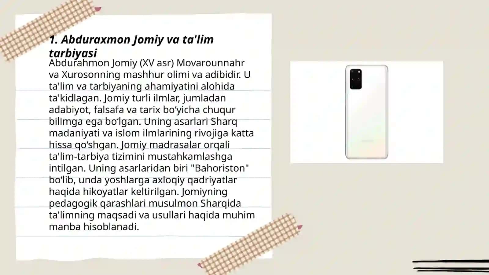 Abdurahmon Jomiyning ta'limiy-axloqiy qarashlari 3