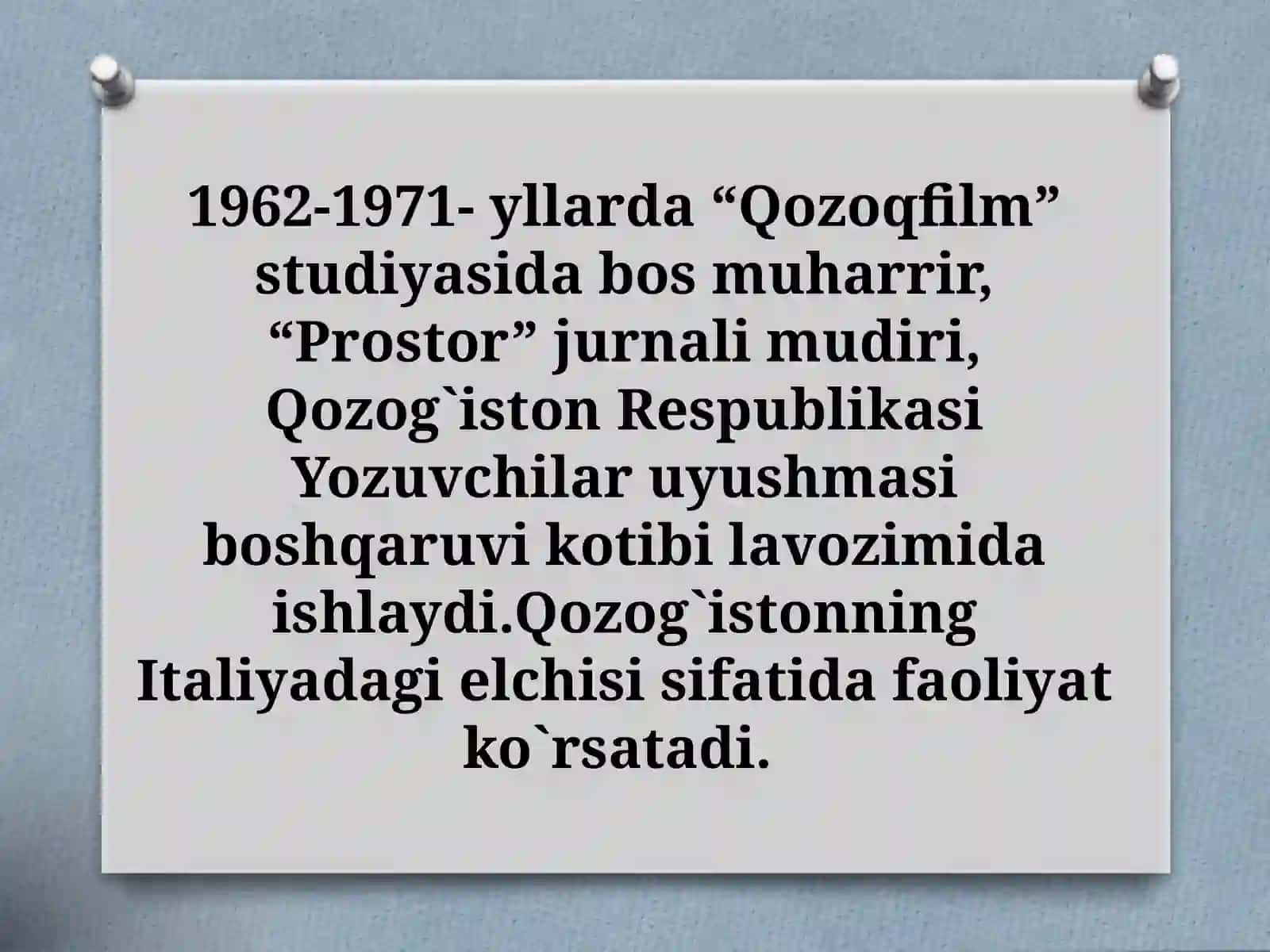 O`ljas Sulaymonov hayoti va ijodi 3
