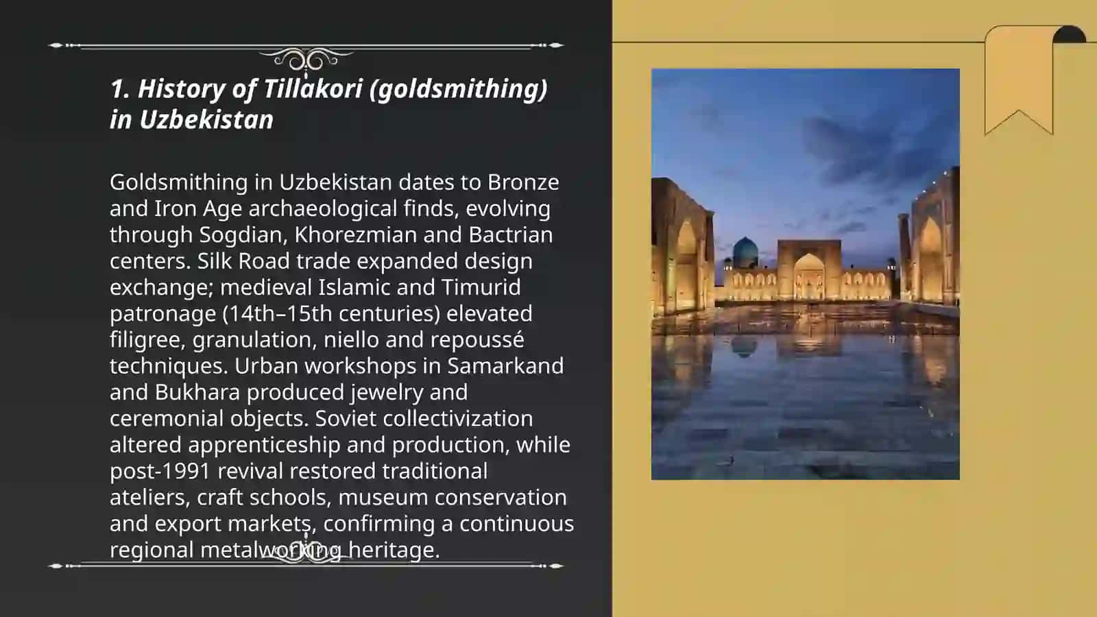 Tillakori haqida malumot 3
