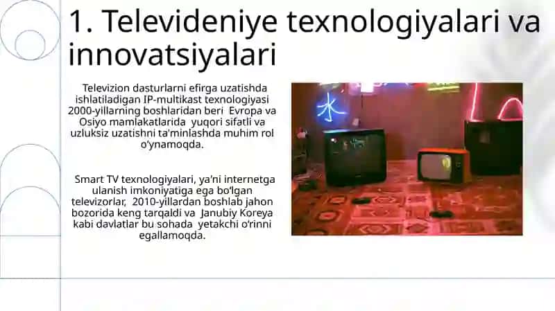 Televideniya -kongilochar sanoat sifatida 3