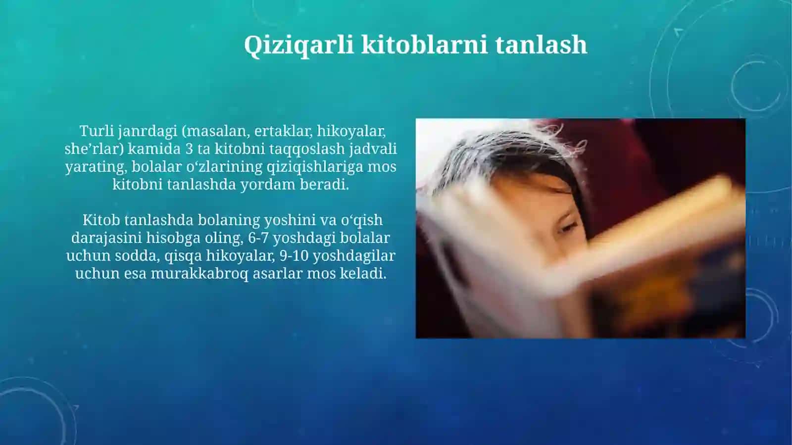 Mustaqil kitobxonlikni shakllantirish yo'llari ( Boshlang‘ich sinflarda) 3