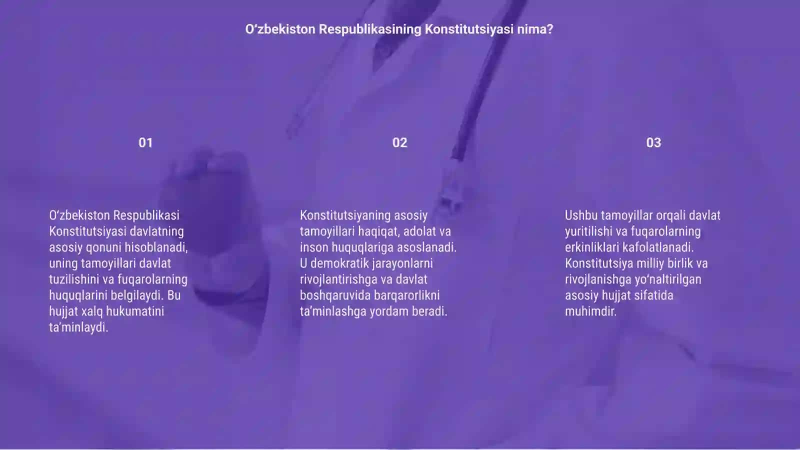 Oʻzbekiston Respublikasining Konstitutsiyasi 3
