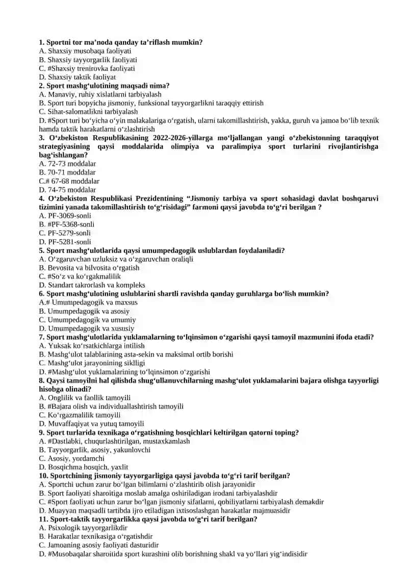 Jismoniy tarbiya va sport sohasida davlat siyosati 3