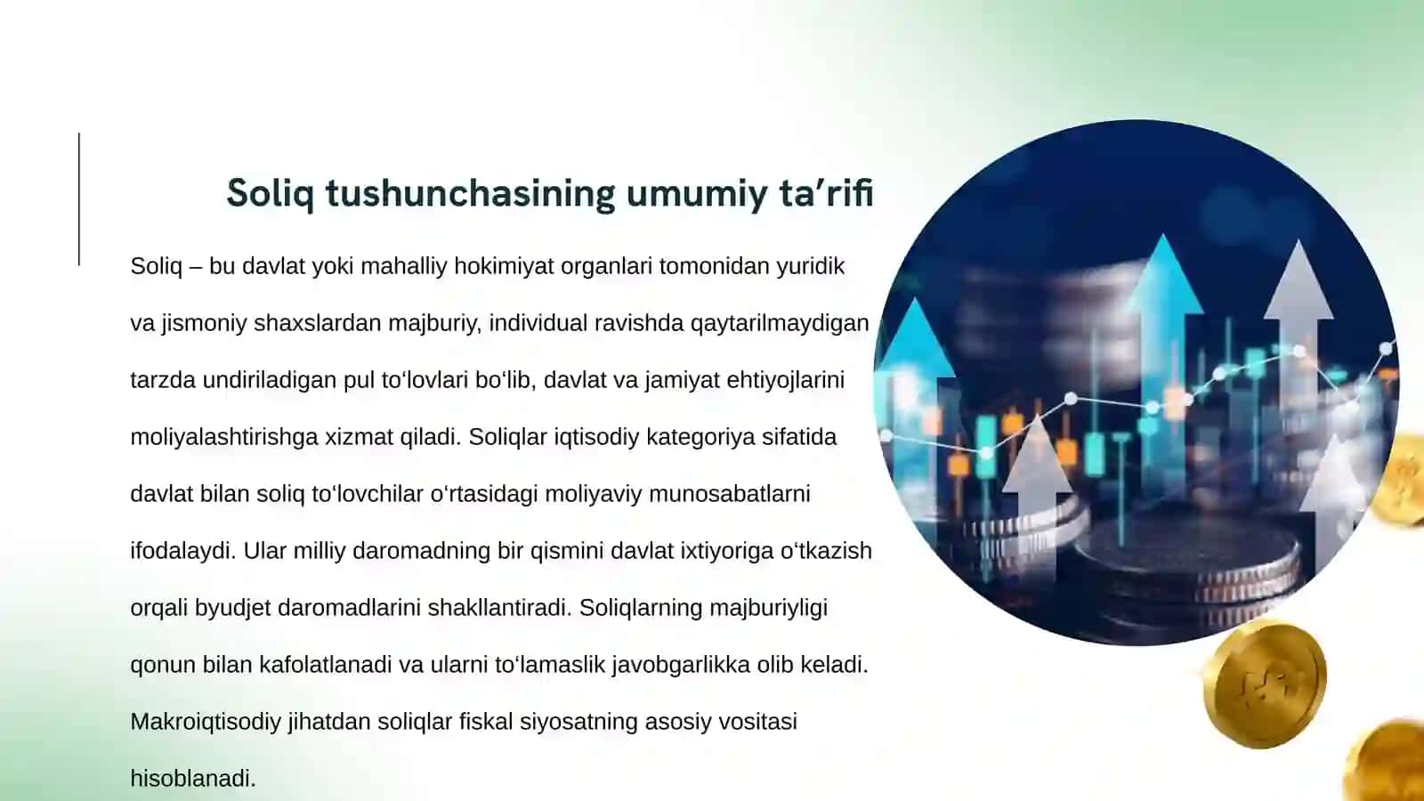 Soliqlarning makroiqtisodiy mohiyati va roli 3