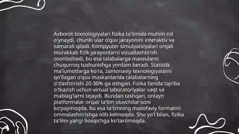 Axborot texnologiyalarining fizika ta'limidagi roli 3