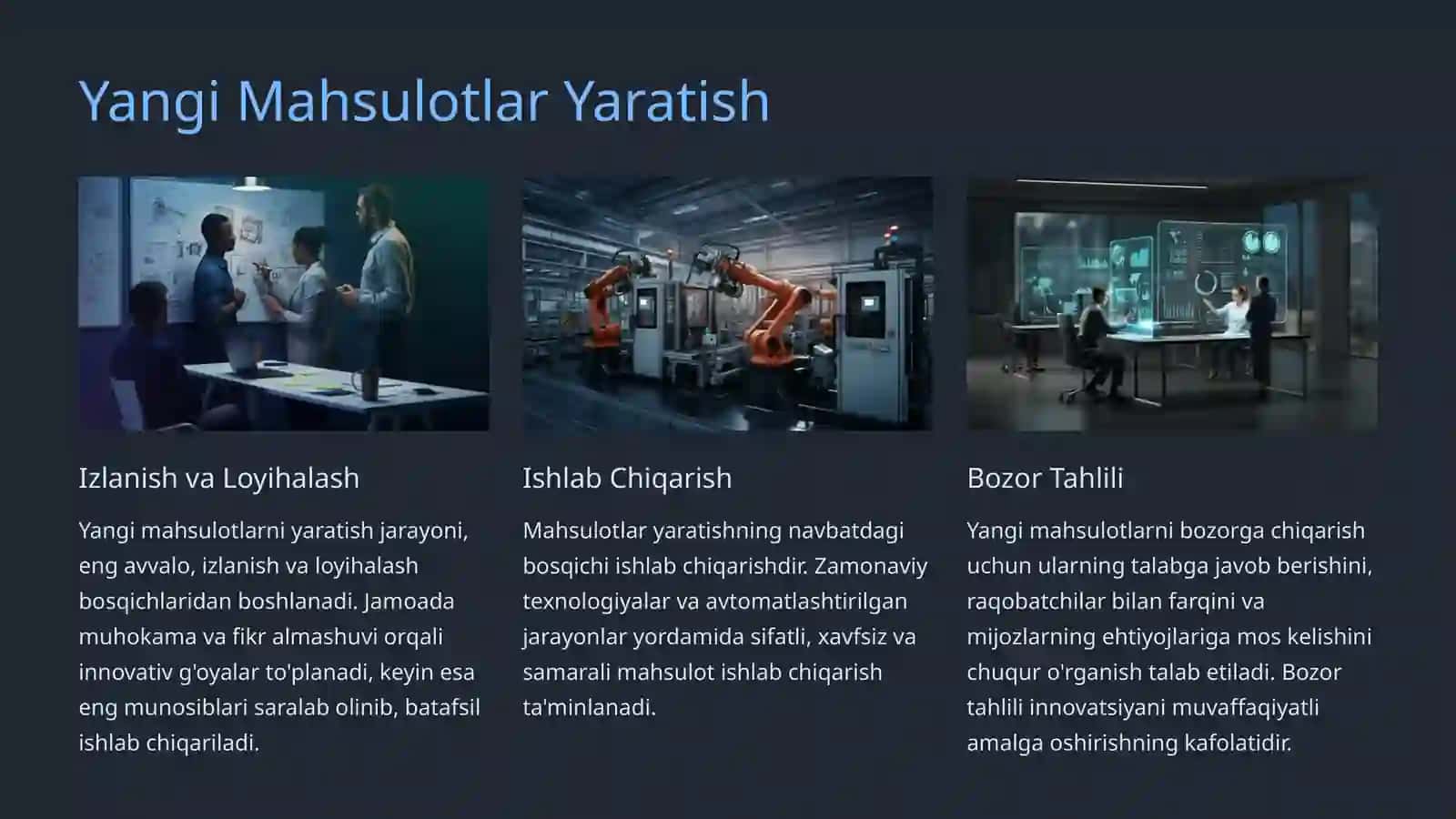 Biznesni Rivojlantirish uchun Tavsiyalar 3