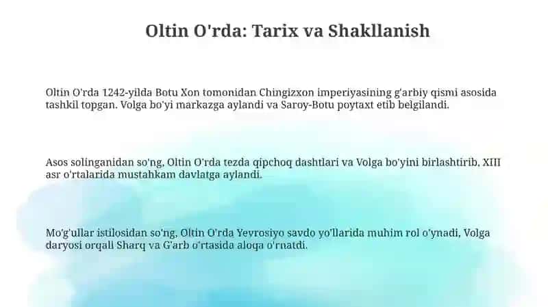 Oltin O'rda 3