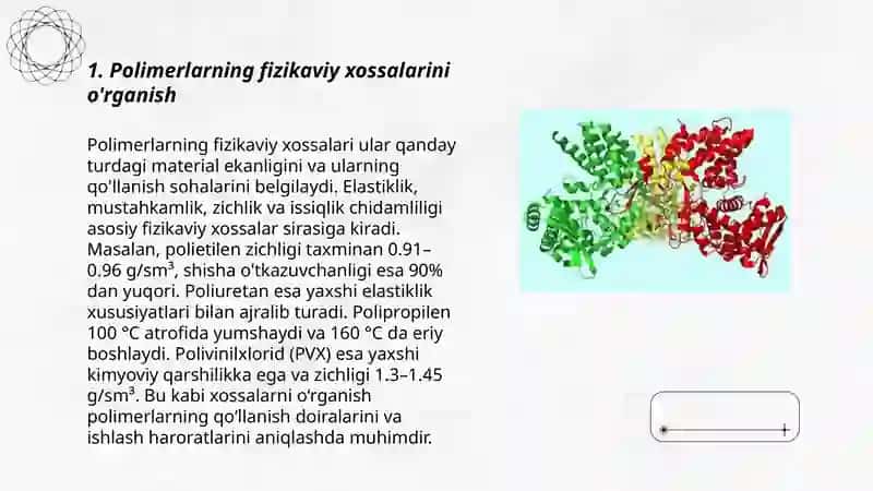 Oqsillar va yuqori molekulyar birikmalar mavzusiga oid eksperimentlar o'tkazish 3