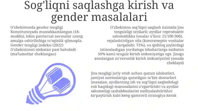 Gendir tenglik tushunchasi va O'zbekistonga kirib kelishi 3