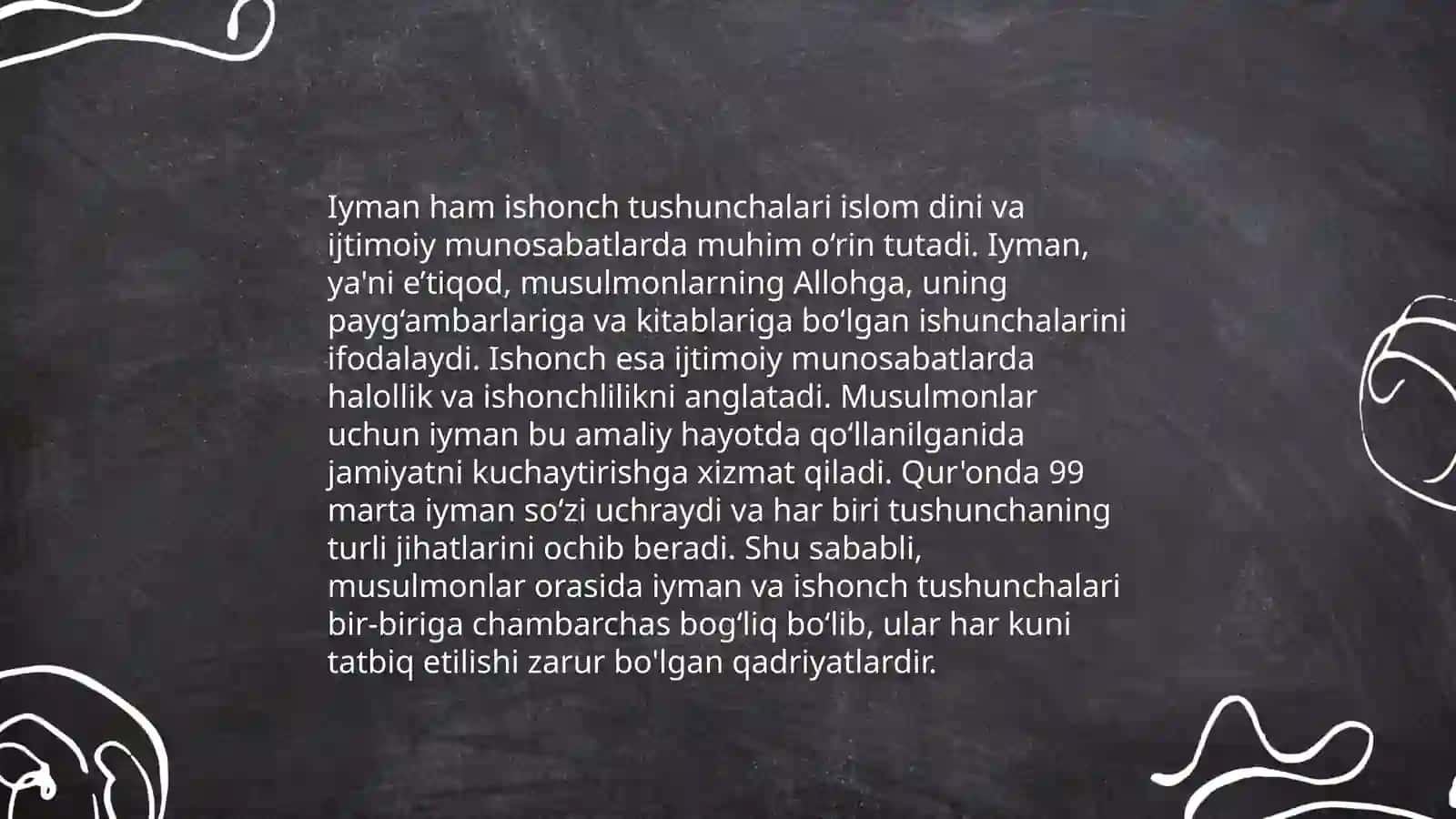 Iyman va Isenim Asoslari 3