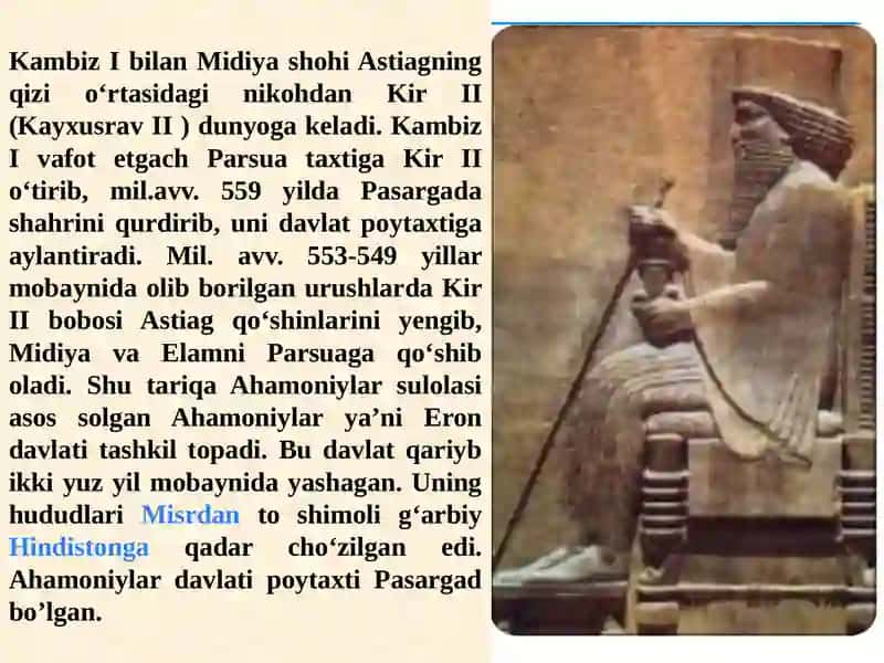 O‘rta Osiyoda Ahamoniylar davrida davlat boshqaruvi 3