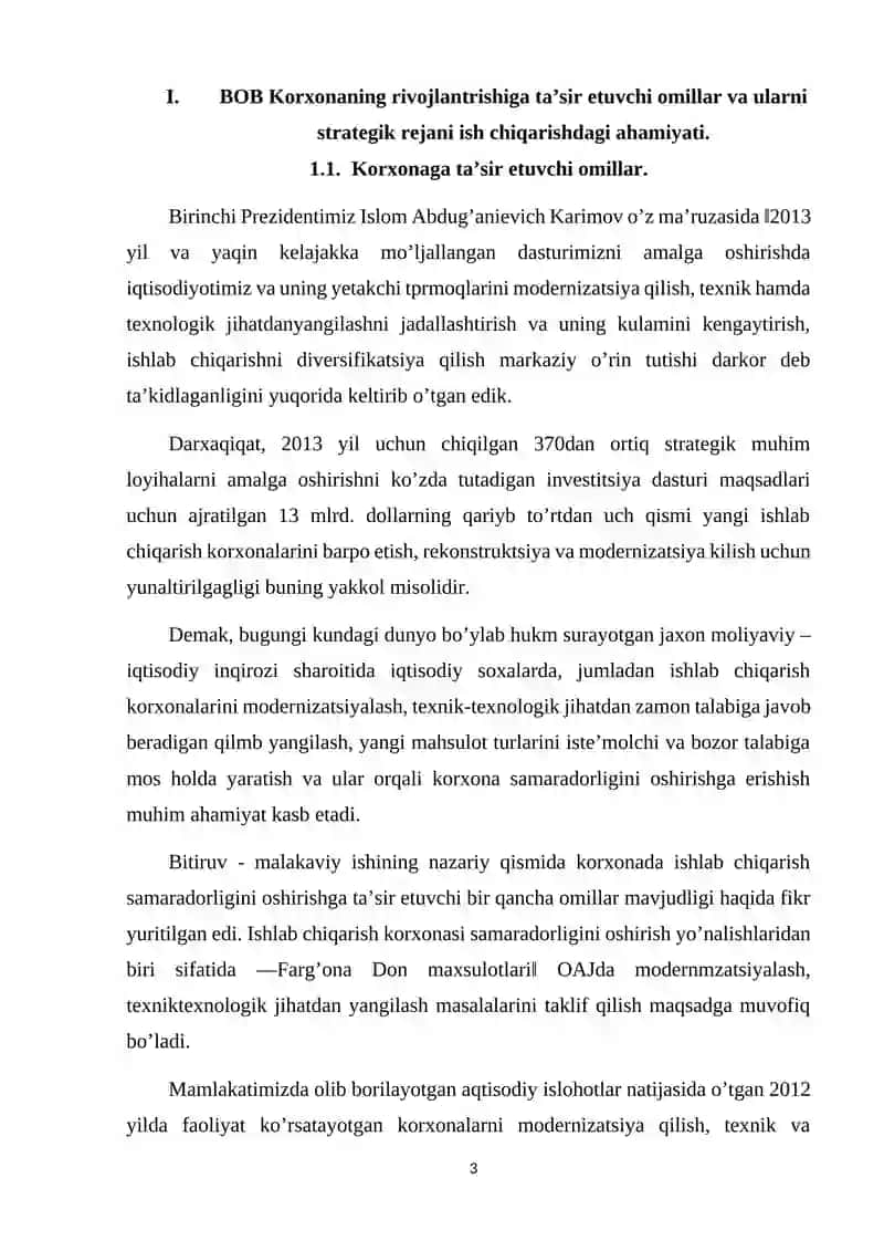 Korxonaga ta’sir etuvchi omillar 3