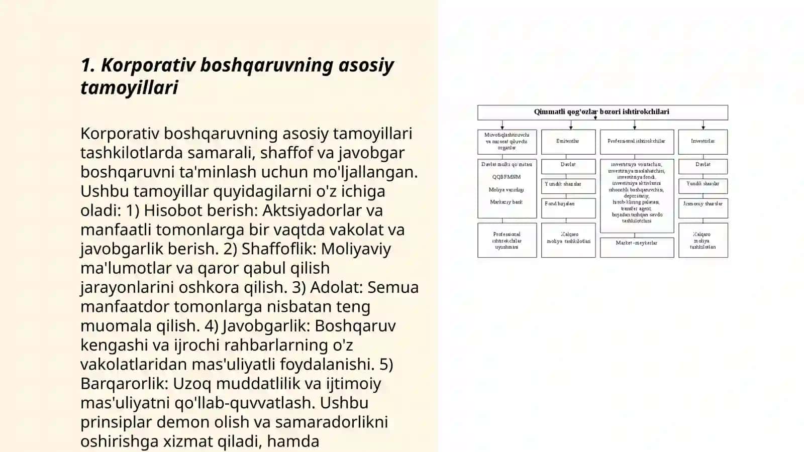 Tijorat banklari faoliyatini korporativ boshqarish asoslari 3