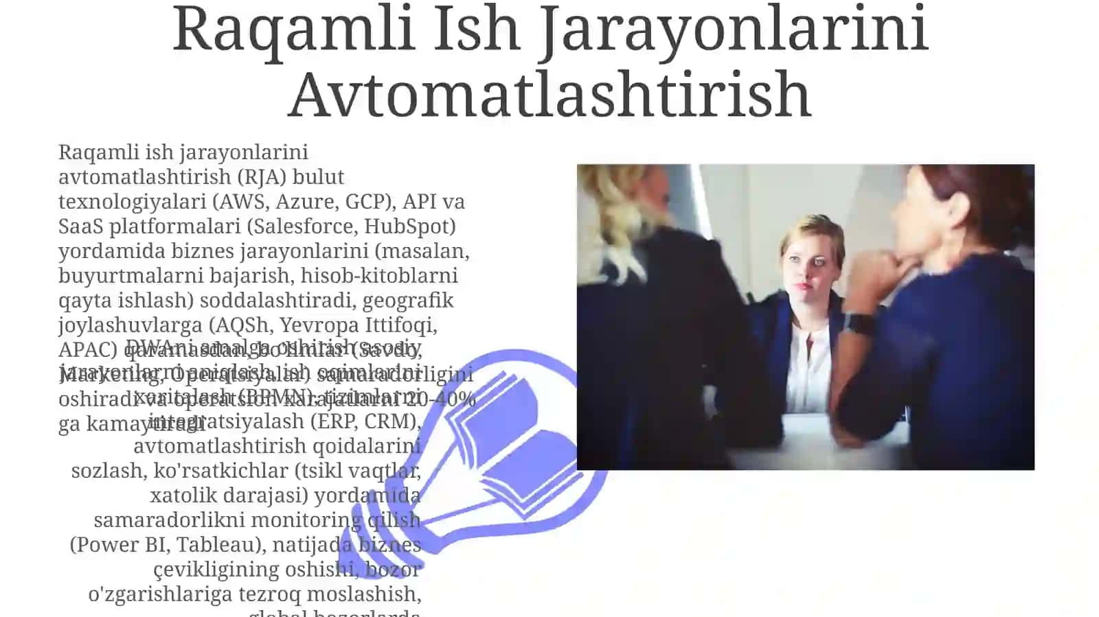 Raqamli Ish Jarayonlarini Avtomatlashtirish 3