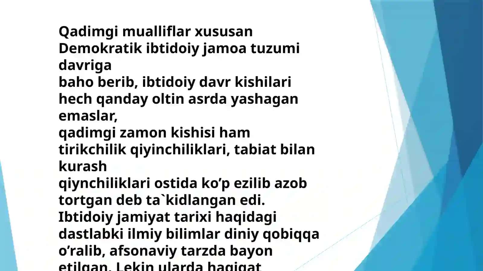 Ibtidoiy jamiyattarix 3