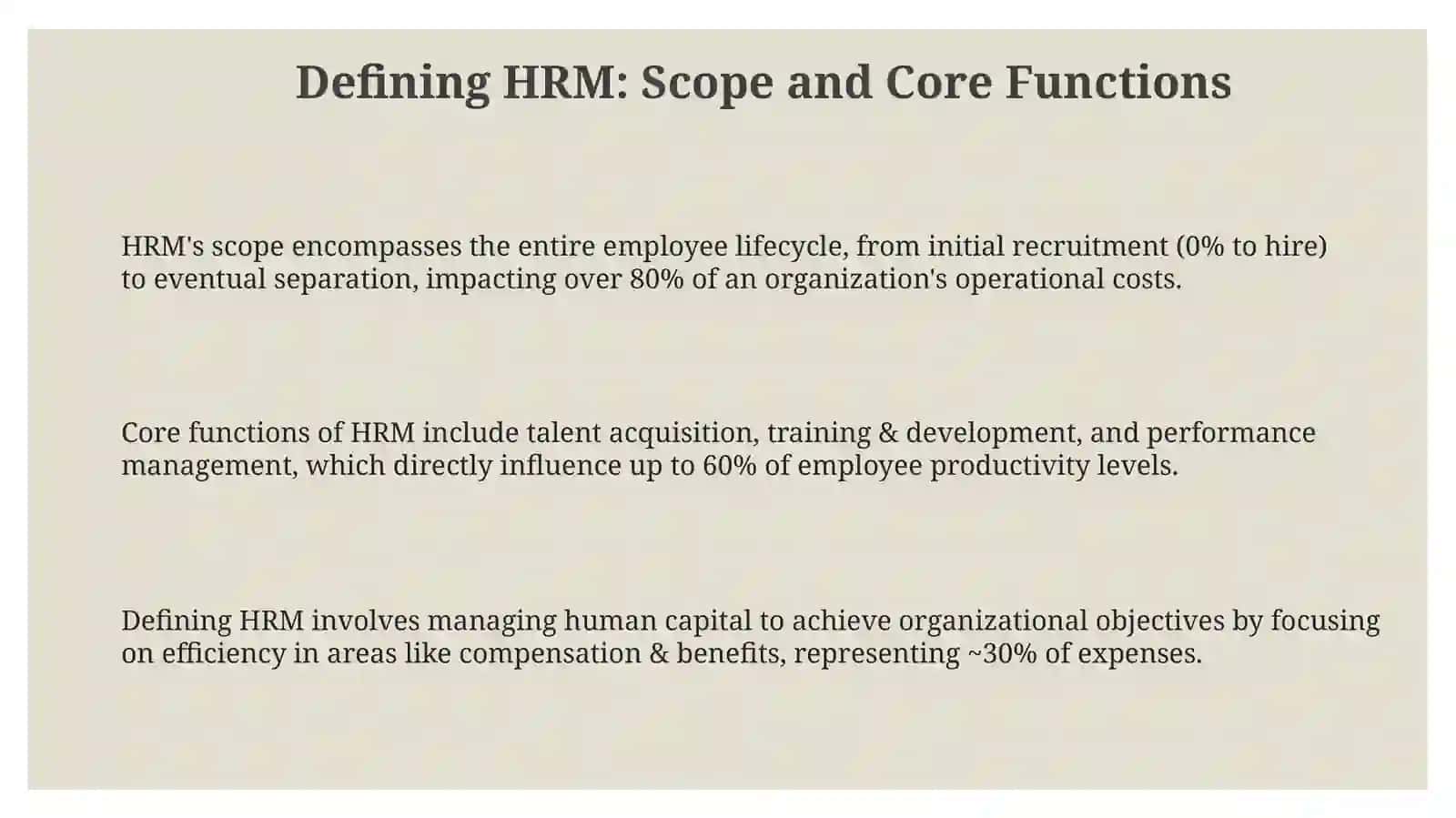 What is Human Resource Management? 3