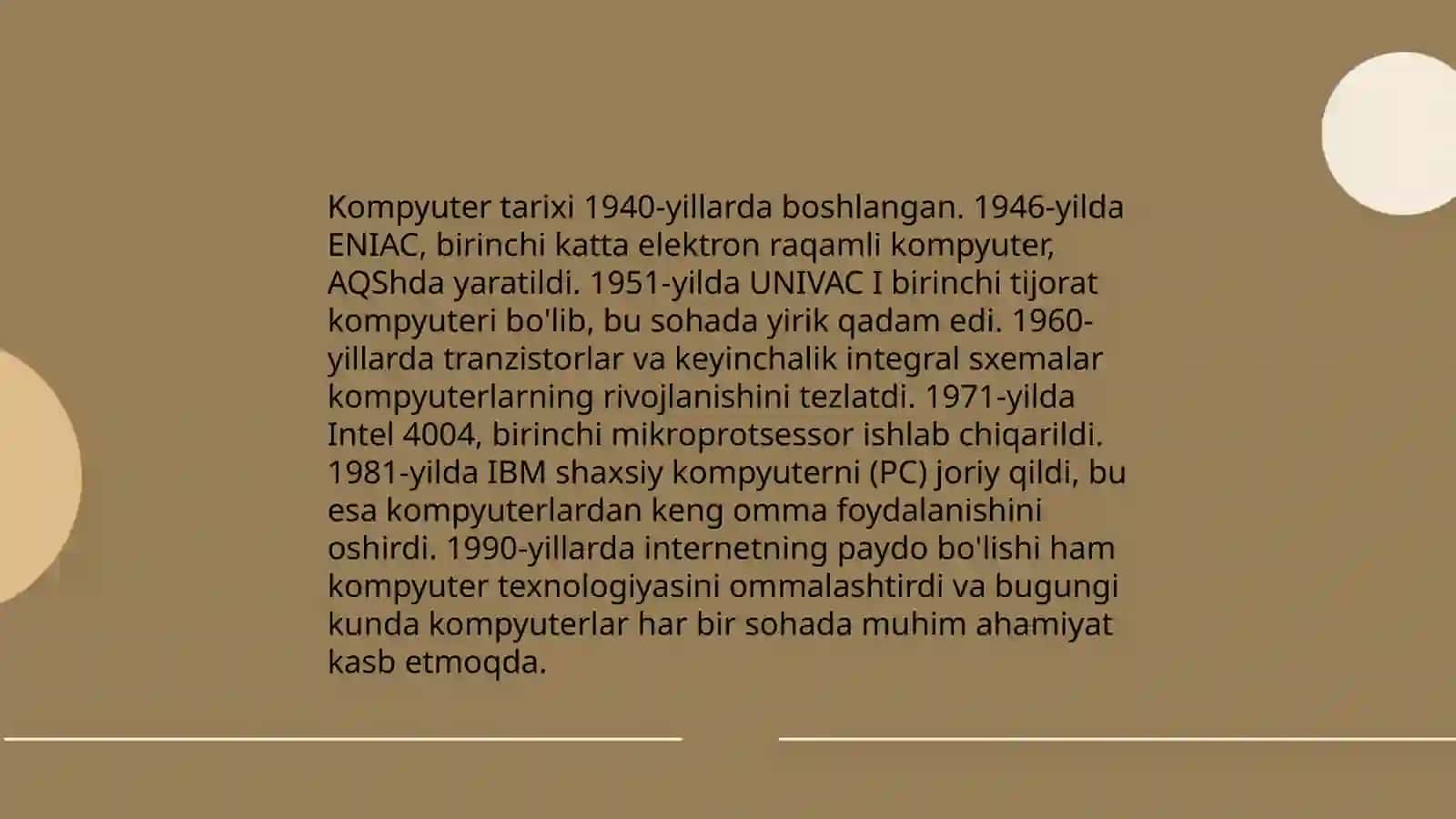 Kompyuter haqida ma'lumot 3