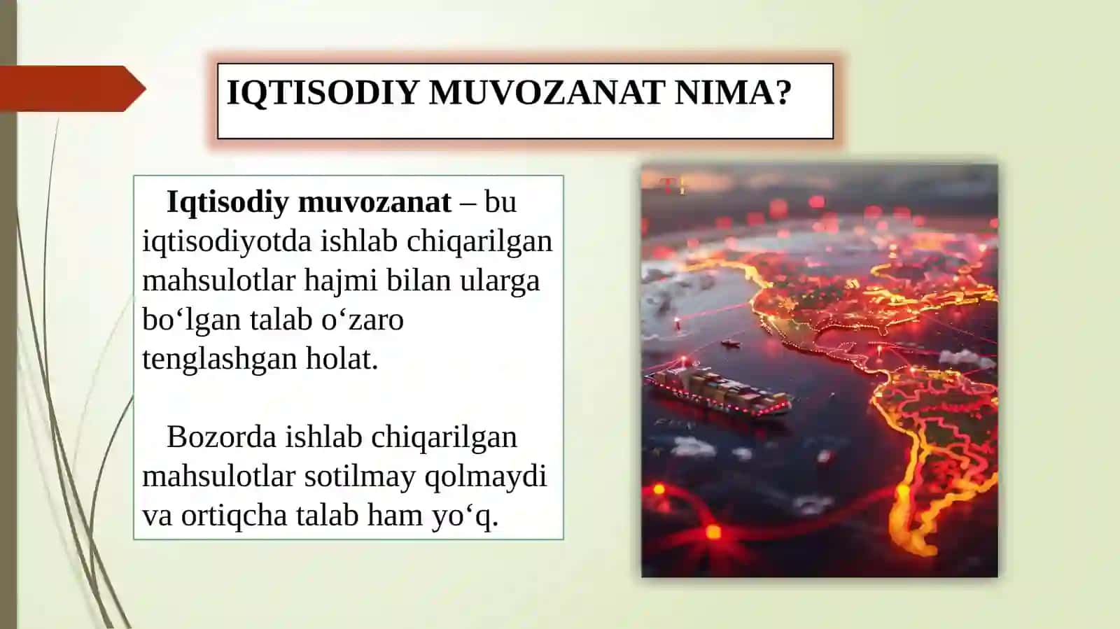Iqtisodiy muvozanatning mazmuni va tarkibiy tuzulishi 3