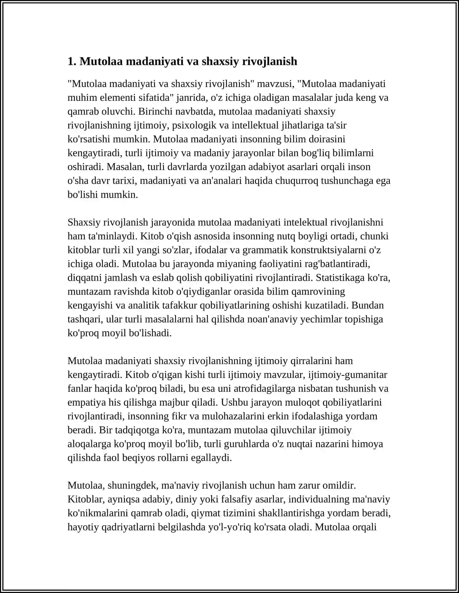 MUTOLAA MADANIYATI MUHIM ELEMENTI SIFATIDA 3