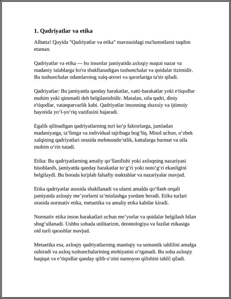 3-SINF "TARBIYA DARSINI" OʻRGANISH 3