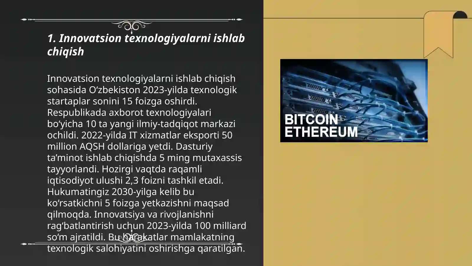 Innovatsiya va integratsiya 3